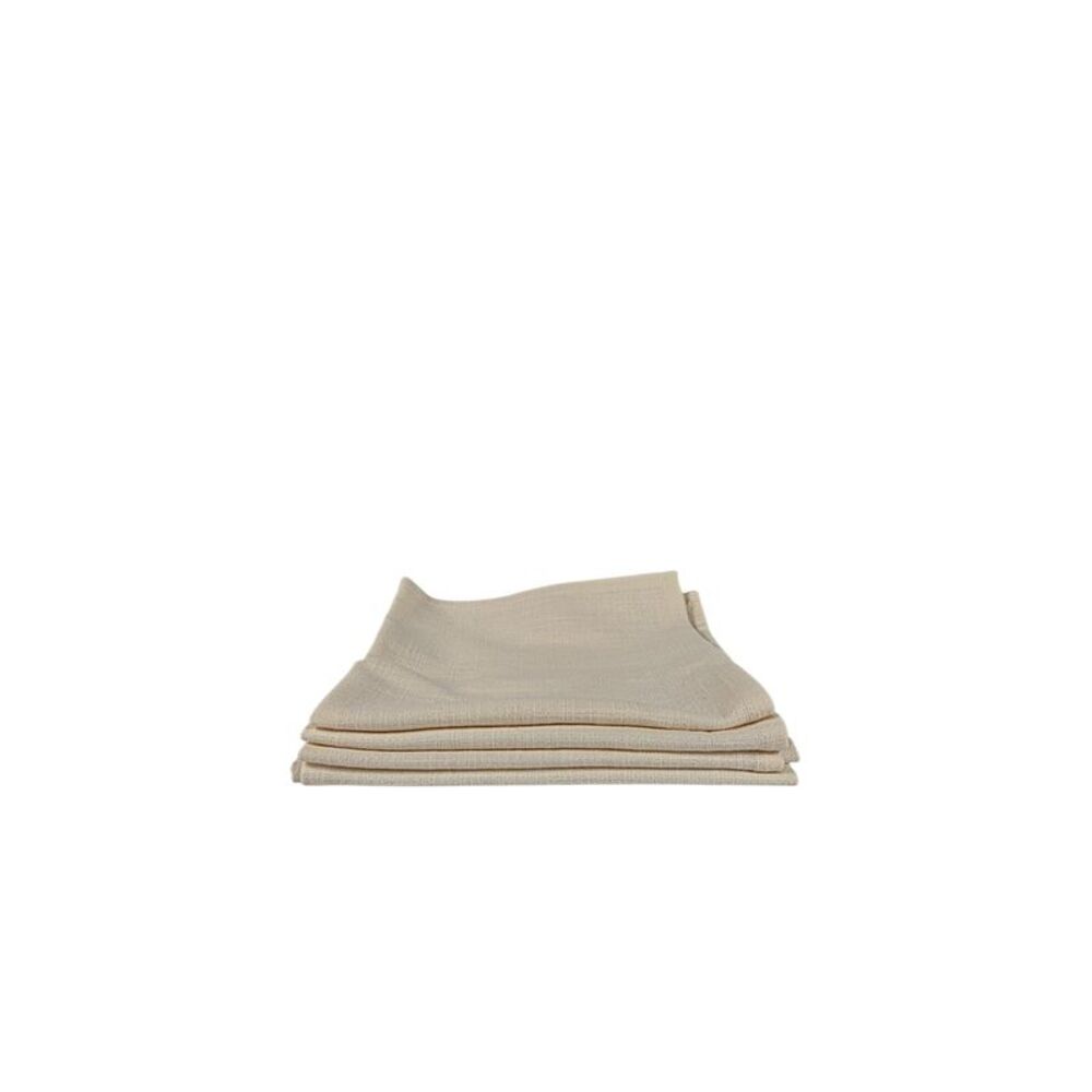 Quince Home Table Napkin Set Cream 20x20